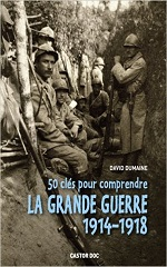 Couverture 50 clés pour comprendre la Grande Guerre, 1914-1918
