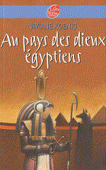 Couverture Au pays des dieux égyptiens