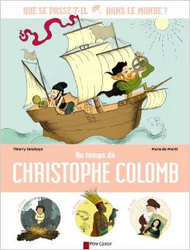 Couverture Au temps de Christophe Colomb