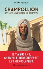 Couverture Champollion et les trésors d'Egypte