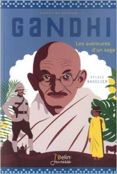 Couverture Gandhi : les aventures d'un sage