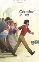 Couverture de Germinal (texte abrégé)