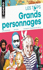 Couverture Grands personnages : explorateurs, artistes, hommes et femmes du XXe siècle