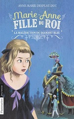 Couverture La Malédiction du diamant bleu