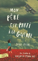 Couverture Mon père est parti à la guerre