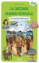 Couverture La Seconde Guerre mondiale en cartes mentales