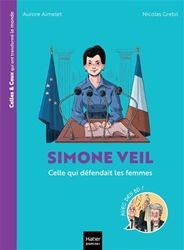 Couverture Simone Veil, celle qui défendait les femmes