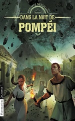 Couverture de Dans la nuit de Pompéi