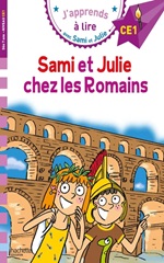 Couverture de Sami et Julie chez les Romains