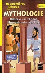Couverture de Thésée et le fil d'Ariane ; Ulysse prisonnier du cyclope