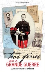 Couverture de Trois frères dans la Grande Guerre : correspondance inédite